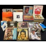 Vinyl Records - albums - Elvis Presley Frankie Valli and the Four Seasons, Cliff Richard, Johnny