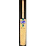 Sport - Cricket, a Notts County Cricket signed bat, Gunn & Moore Xtra, Kevin Evans, etc