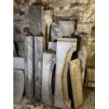 A Victorian marble fire place (sold as seen) **This lot is located at Cressbrook Hall, SK17 8SY;