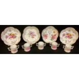 A Royal Crown Derby Posie pattern miniature two handled loving cup, Prince William born 1982, others