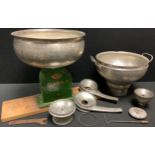 Kitchenalia -a Diabolo B of Sweden table top manual cream and butter churn, with accessories