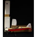 Aero Modelling and RC Model Interest ? an MRM Star Maker mid-wing trainer, assembled model with an