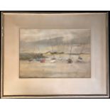 P. N. Tarn Low Tide Sailing Boats, Beadnell signed, watercolour, 36cm x 52cm;