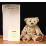 A Merrythought SH12TPC Thruppence teddy bear, made exclusively for Compton and Woodhouse,
