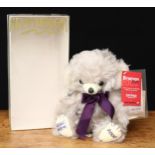 A Merrythought T10LVA Virgin Atlantic Branson Cheeky teddy bear, trademark white rectangular 'MADE