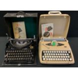 An Imperial Good Companion typewriter, 1939; another, later (2)