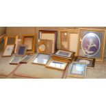 A large quantity of photograph frames, various