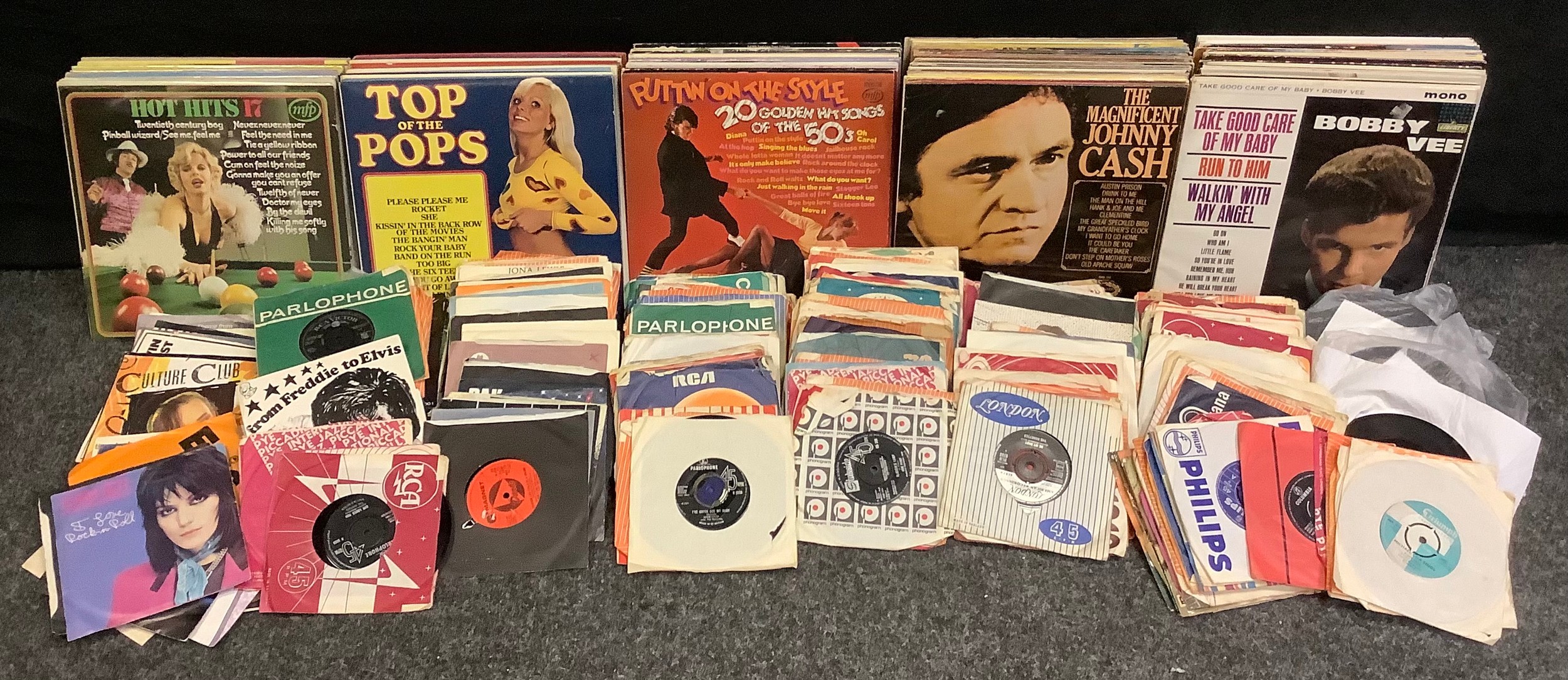 Vinyl Records Lps & singles - Bob Marley; John Lennon: The Ink Spots; Billy Pepper and the Pepper