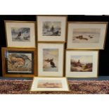 Archibald Thorburn, after, Pheasants & Hens, 25/850, 50cm x 34cm others (6); Pollyanna Pickering,