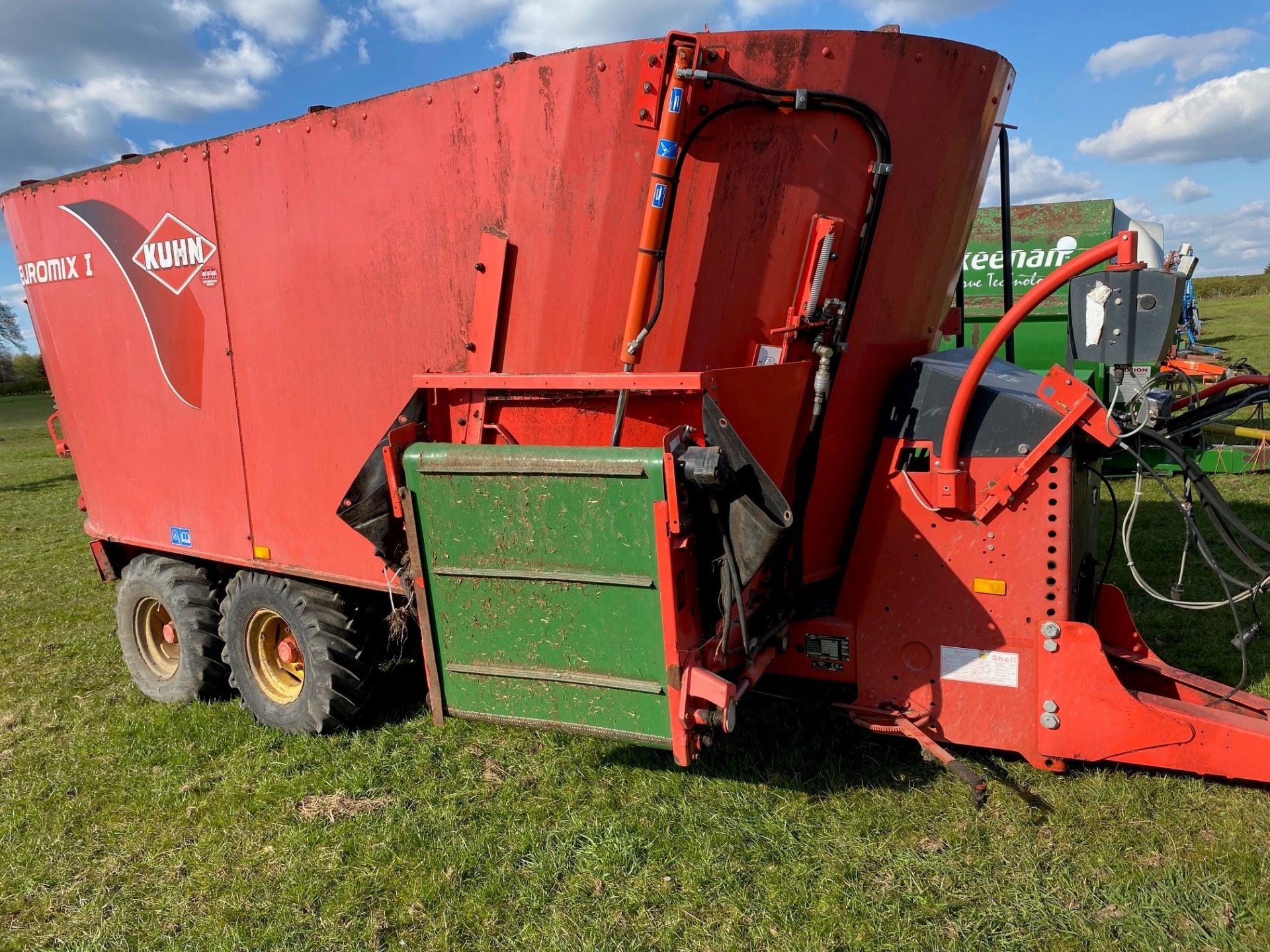 2008 Kuhn 18 cube Diet Feeder, Twin Auger - Image 5 of 6