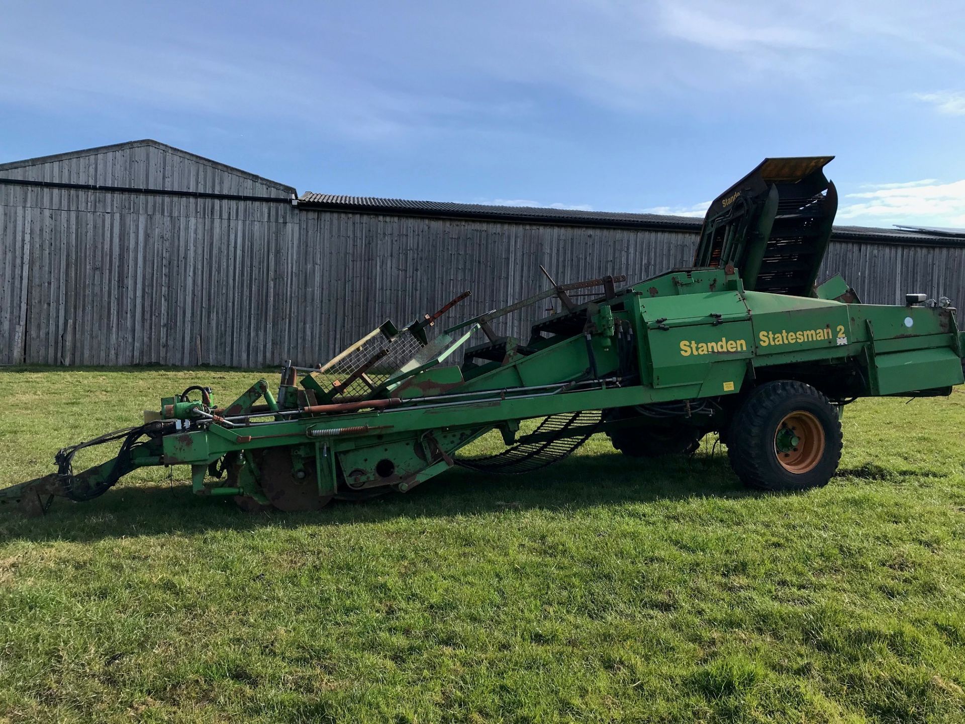 Standen Pearson Potato Harvester