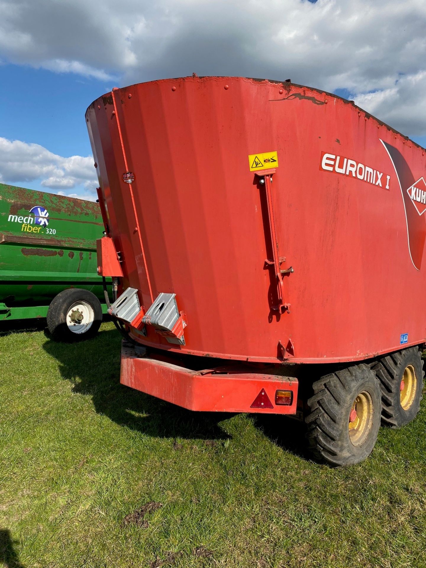 2008 Kuhn 18 cube Diet Feeder, Twin Auger - Image 6 of 6