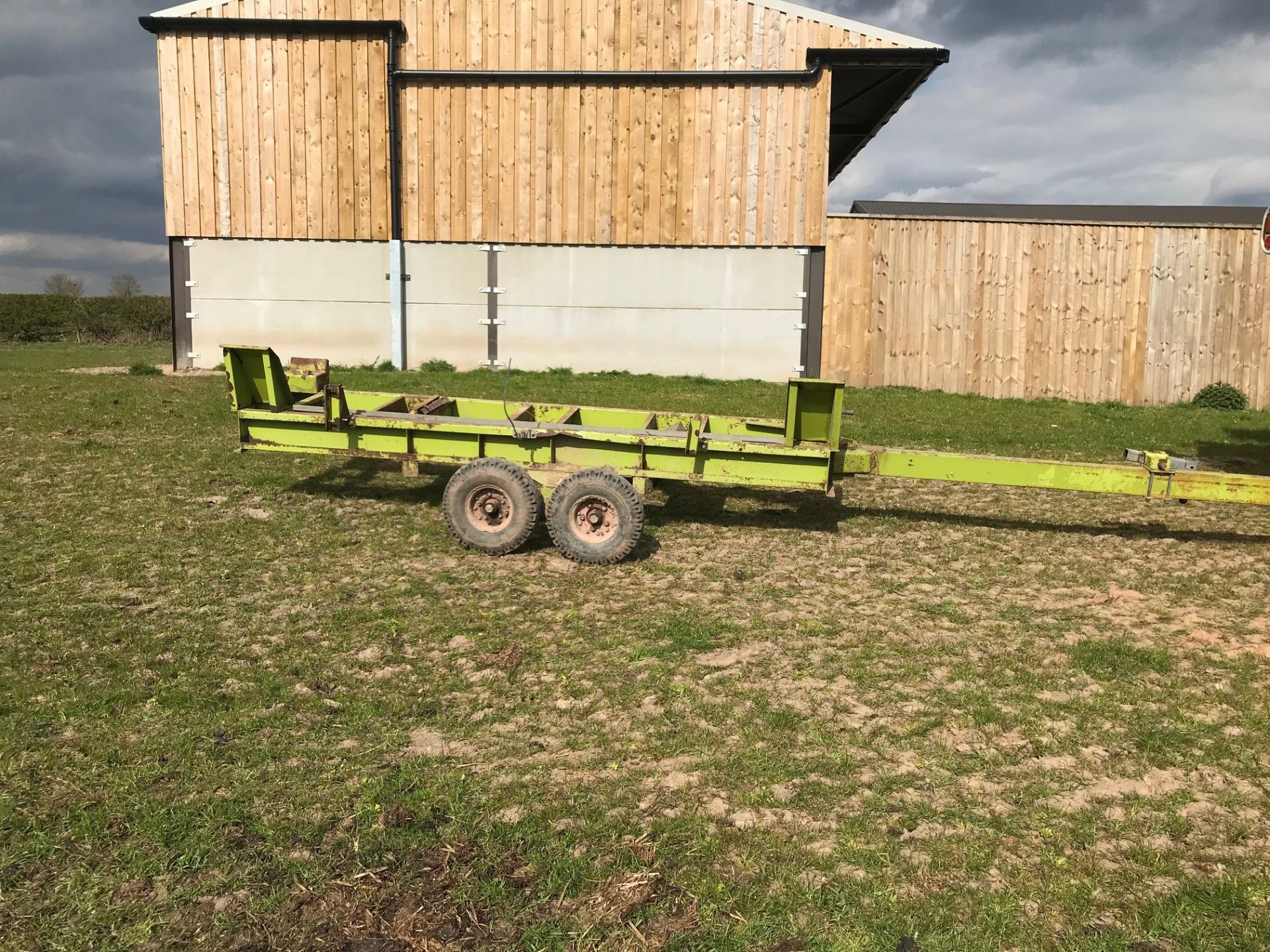 1997 Claas Lexion 410 Combine, 18ft Header & Trailer, 3674 hours - Image 7 of 10