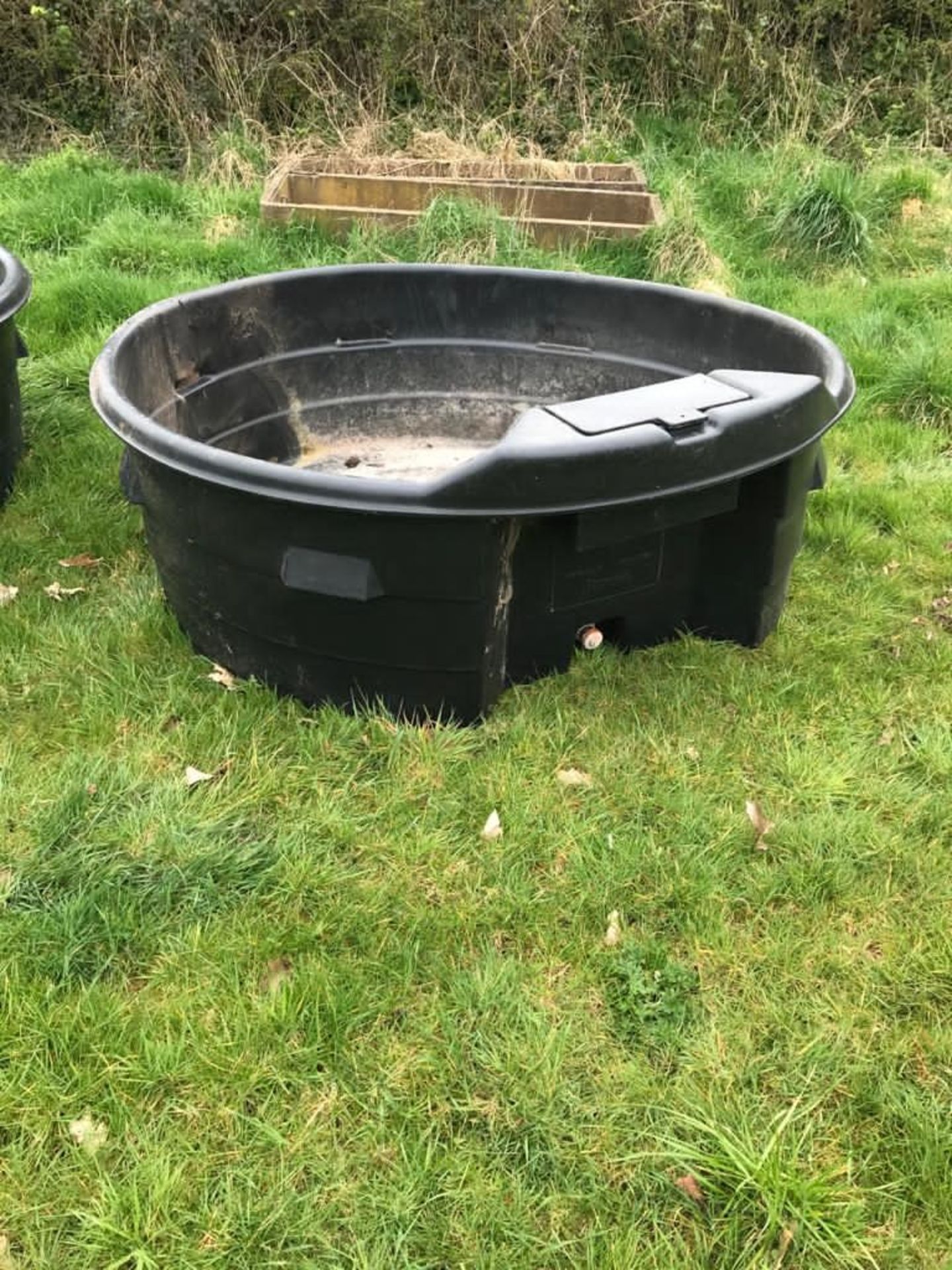 450 Gallon Plastic Trough