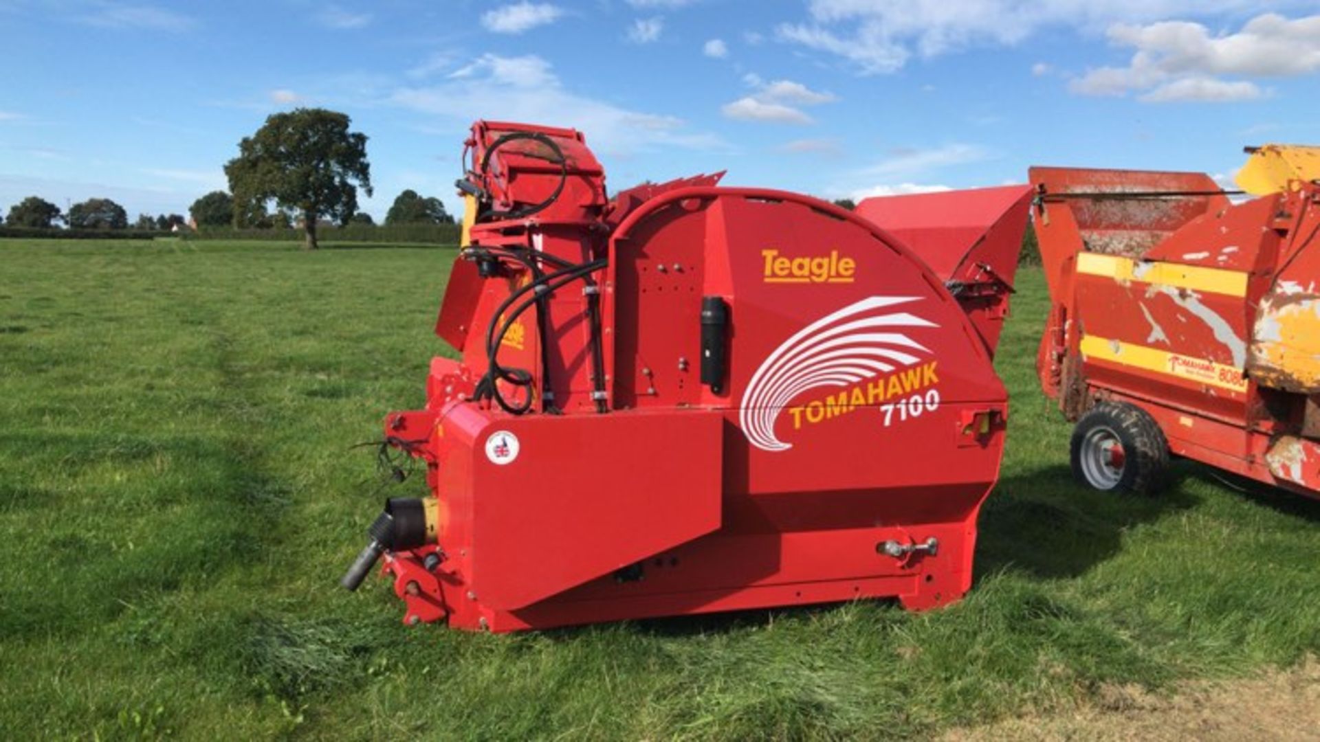 2017 Teagle Mounted Straw Chopper with control box