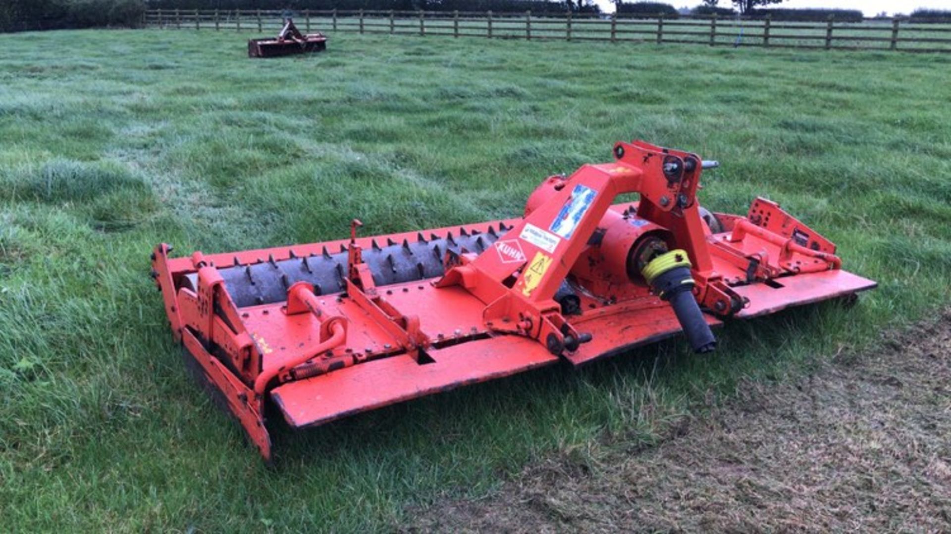 1999 Kuhn HR3002D 3m Power Harrow c/w Maxi Paxcker