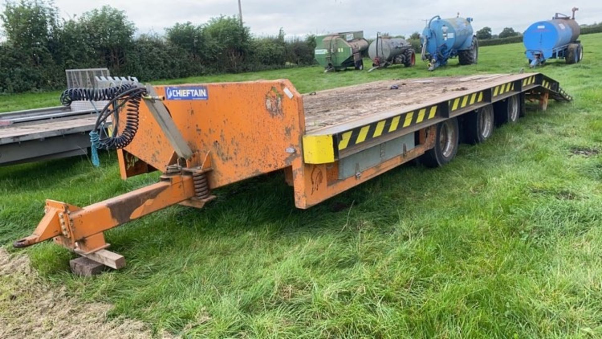 Chieftain 24ft Low Loader Trailer with air brakes