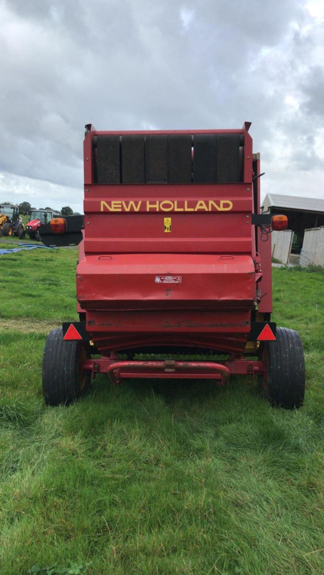 1999 New Holland 648 Variable Chamber Round Baler with control box - Image 3 of 3