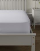 Percale 300 Thread Count Deep Fitted Sheet, Double