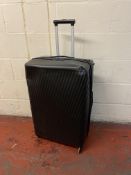 4 Wheel Hard Shell Large Suitcase (needs attention, see image) RRP £99