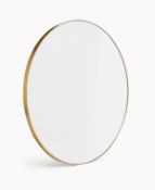 Milan Small Round Mirror (colour may vary, see image) RRP £69