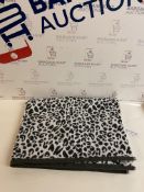 Pure Cotton Leopard Print Bath Sheet