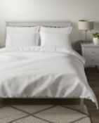 Pure Cotton Broderie Anglaise Bedding Set, Double RRP £79