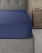 Percale Deep Fitted Sheet, King Size