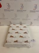 Cotton Mix Tiger Print Bedding Set, Double