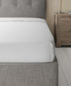 Egyptian Cotton 400 Thread Count Sateen Flat Sheet, King Size RRP £45