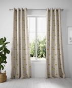 Layla Circles Eyelet Curtains RRP £49.50