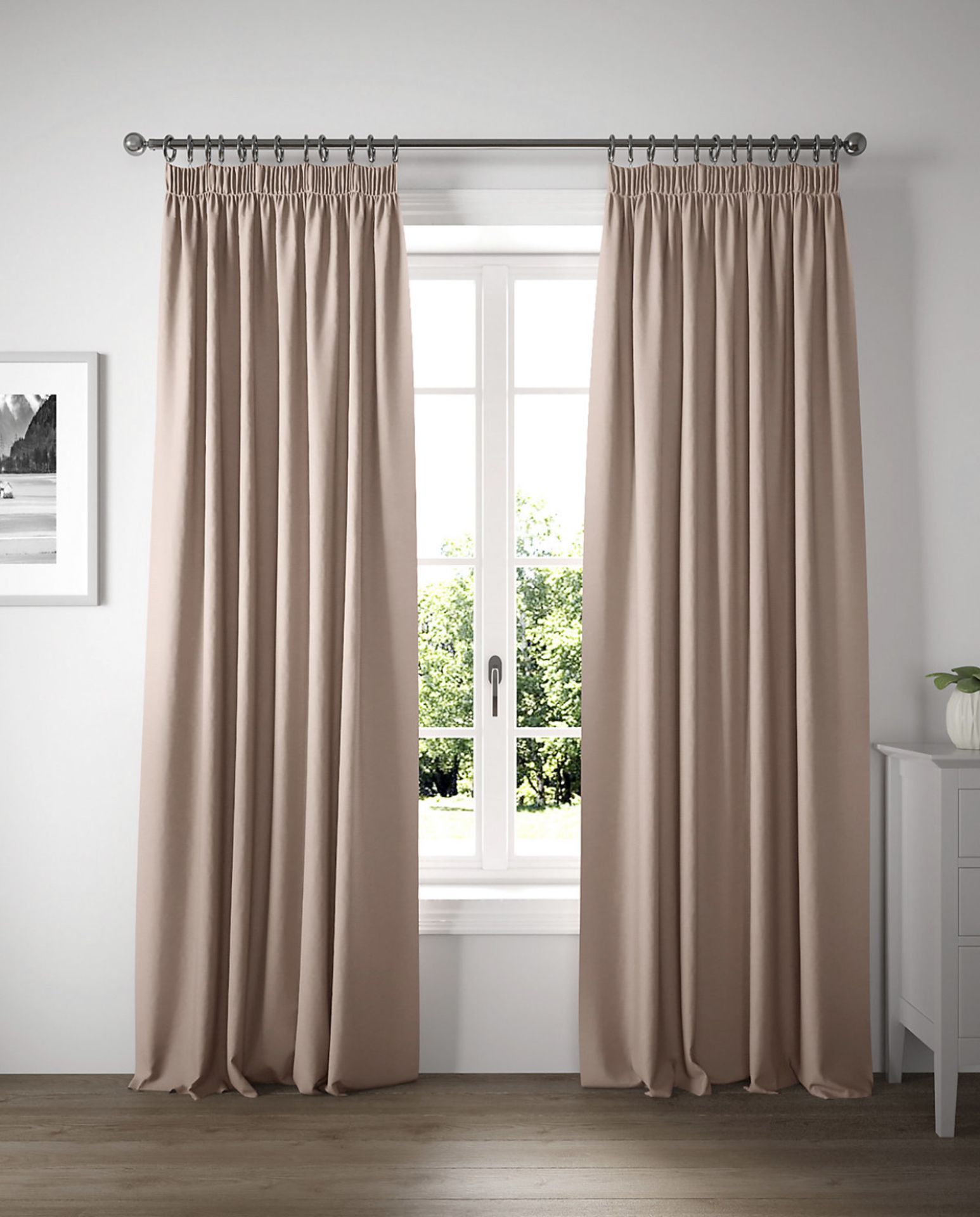 Thermal Pencil Pleat Blackout Curtains RRP £89