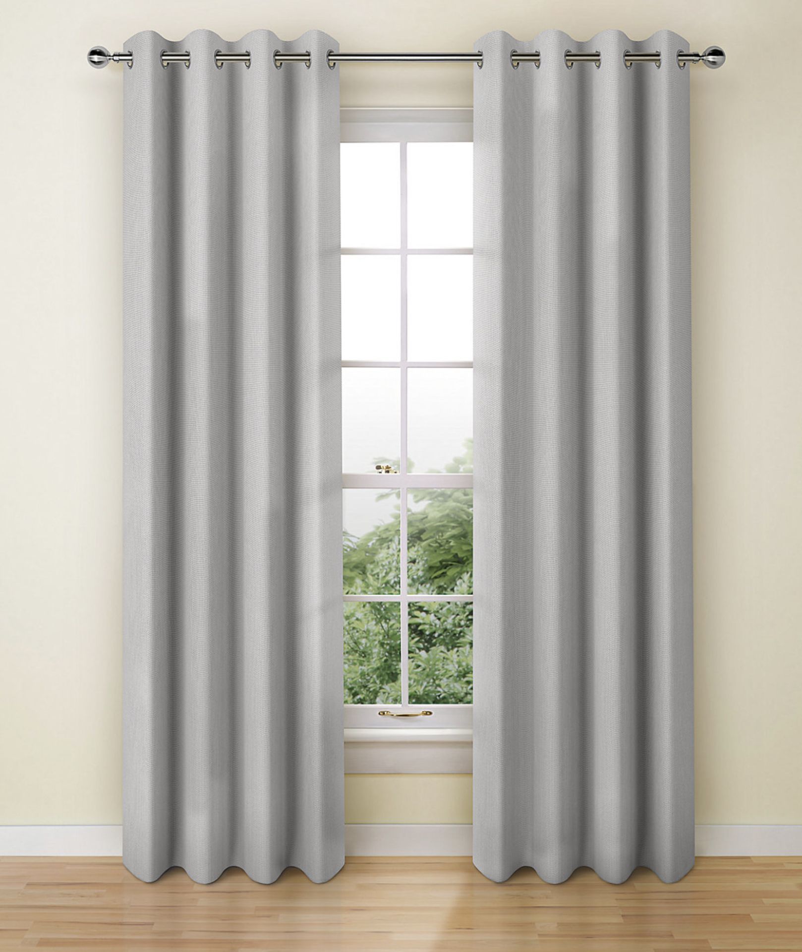 Banbury Weave Eyelet Curtains RRP £55