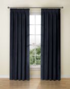 Lined Velvet Pencil Pleat Curtains RRP £109