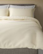 Cotton Rich Seersucker Bedding Set, Double RRP £39.50