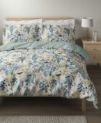 Harriet Pure Cotton Sateen Bedding Set, Double RRP £59