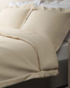 Luxury Egyptian Cotton 400 Thread Count Percale Duvet Cover, Super King RRP £89