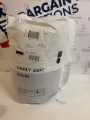 Simply Soft 13.5 Tog Duvet, Double