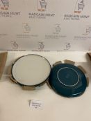 Set of 4 tribeca Stoneware Side Plates