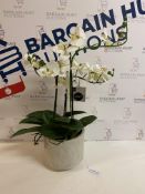 Artificial Large Orchid Plant RRP £39.50