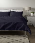 Pure Brushed Cotton Bedding Set, Double RRP £49.50