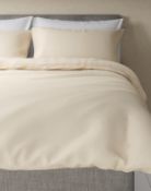 Luxury Egyptian Cotton 400 Thread Count Sateen Duvet Cover, Super King RRP £89