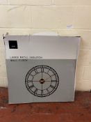 Large Metal Skeleton Wall Clock RRP £89