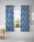 Glow In The Dark Under The Sea Blackout Kids Curtains RRP £69