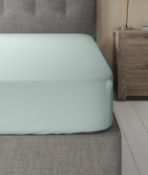 Egyptian Cotton 400 Thread Count Percale Deep Fitted Sheet, Double RRP £39.50