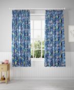 Glow In The Dark Under The Sea Blackout Kids Curtains RRP £69