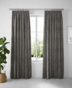 Lined Velvet Pencil Pleat Curtains RRP £99