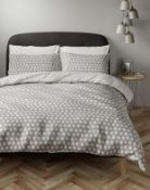 Easycare Spotty Bedding Set, Double