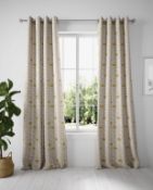 Layla Circles Eyelet Curtains RRP £49.50