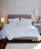 Pure Cotton Embroidered Trapunto Bedspread RRP £150